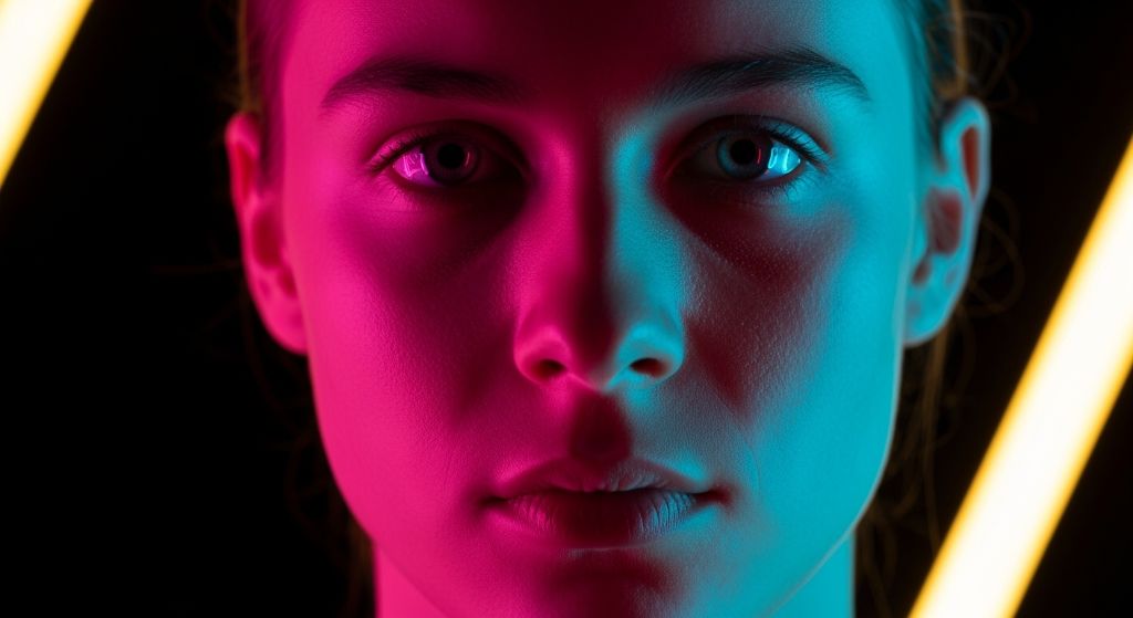 07 - Neon Portrait Study